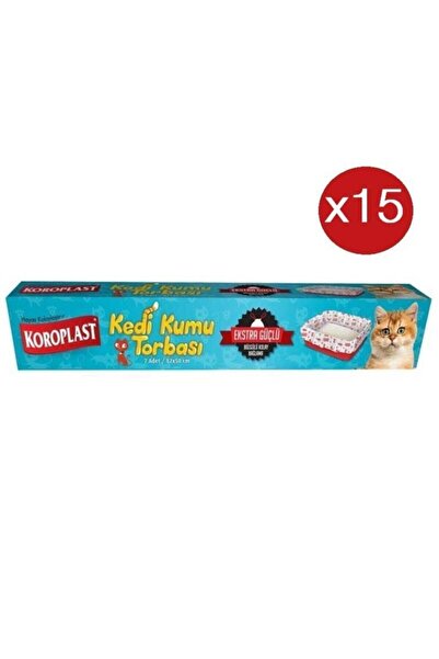 Koroplast Kedi Kumu Torbası 7'li X 15 Paket (82*50)