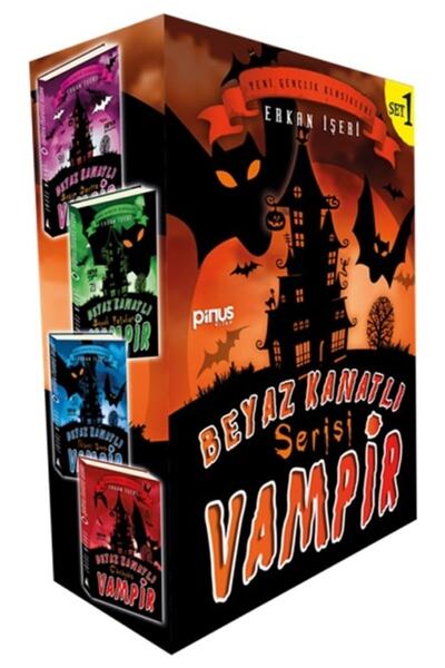 Pinus Kitap Beyaz Kanatlı Vampir Seti 1 (4 Kitap Takım)