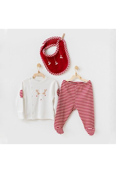 andywawa بوز AC21269 طقم 3 قطع للأطفال حديثي الولادة من 3 قطع بلون أصفر داكن