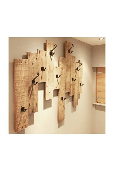 UmutHomeDesing Ahşap Duvar Askılık Ve Anahtarlık