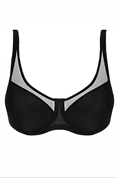 Emay Жіночий чорний бюстгальтер з підкладками та кісточками 167