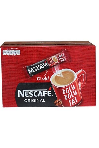 Nestle Nescafe 3 in 1 Original Coffee 72 Pack 17.4 Gr