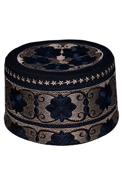 şahinbak Embroidered Molded Skullcap, Skullcap, Molded Skullcap T044