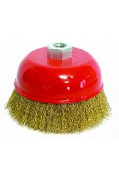 GrossAVM فرشاة سلكية ذات هامش أصفر 65 مم