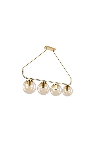 Gloria Rebecca 4-Piece Chandelier Gold Row Set