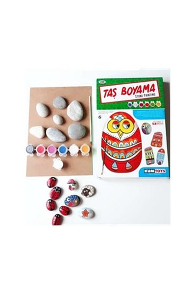 Kumtoys Redka/ Educational Stone Painting Set Intelligence and Strategy Game