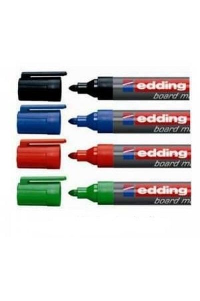 Edding 260 Erasable Writing Board Pen Board Marker 4 Colors