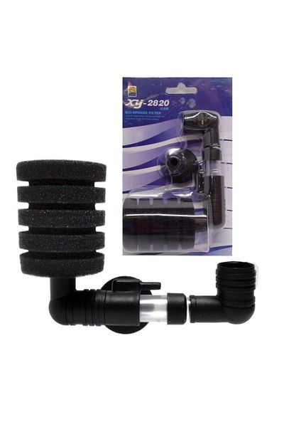 Xinyou Single Sponge Small Pipe Filter - Xy-2820 6x4.5 cm