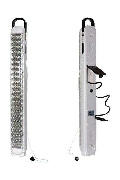 AKCMARKET Otomatik 69 Ledli Şarjlı Akülü Işıldak Kamp Fener Lambası 20060301