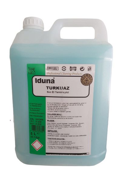Iduna Turquoise Liquid Hand Cleaner 5 lt