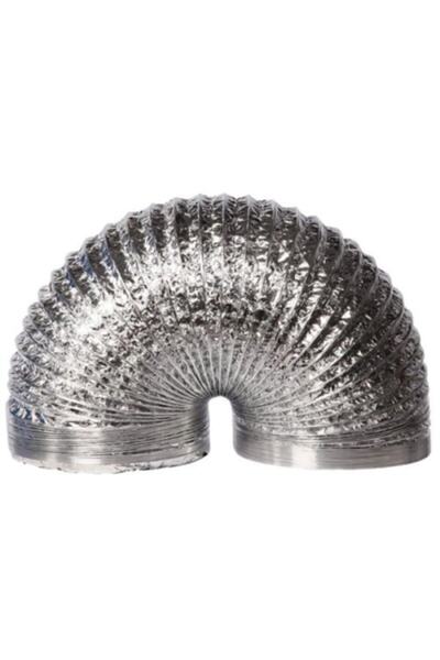 Universal Alüminyum Çelik Telli Aspiratör Davlumbaz Borusu 120 m X 2 m