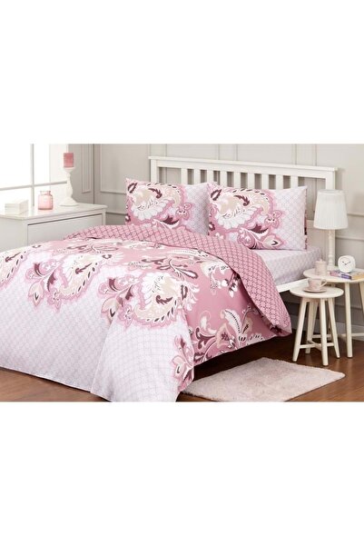 Özdilek Ornament Mürdüm Modaletto Çift Kişilik Nevresim Takımı