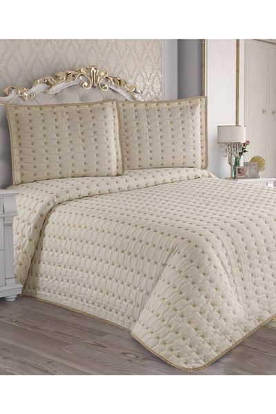Çeyizci Cream Dream Double Bedspread