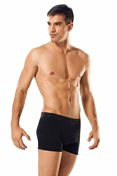 jilly jo Boxeri din Lycra Elastan pentru bărbați, culoare neagră, pachet de 6