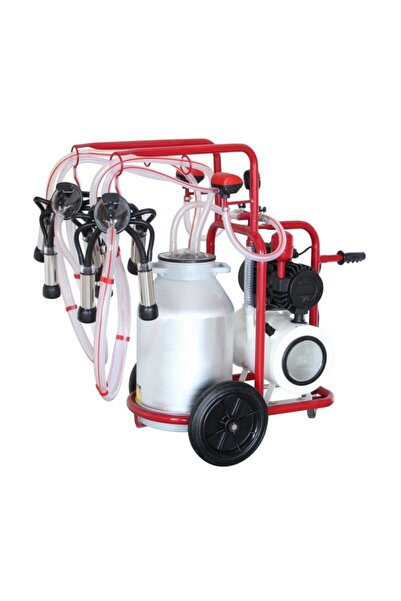 BARTECH Çift Inek Süt Sağım Makinası 40lt Hava Tanklı