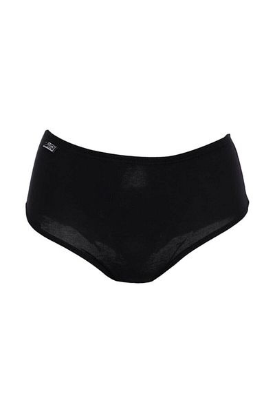 Tutku Γυναικεία 6 τεμαχίων Ψηλόμεση Lycra Λεπτή μέση Bato Black 0924
