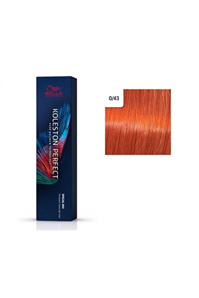 Wella Professionals Колестън Перфект Ми+ 0/43 - златист меден микстън, 60мл