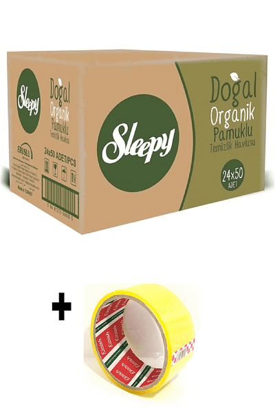 Sleepy Natural Organic Cotton Cleaning Towel 24x50 25 Meters Finish Nlb Duct Tape
