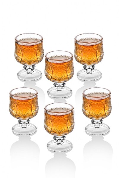 Queen’s Kitchen Kristal Kesme 6 Adet Kahve Yanı Su / Likör Bardağı