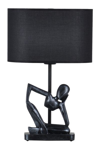 Qdec Modern Design Human Lampshade Silver Gray