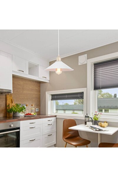 Modelight Büyük Maya Tekli Antik Sarkıt Beyaz