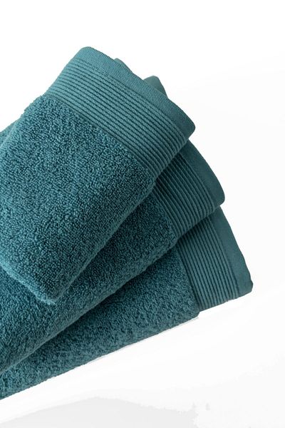 Upline Massimo Sea Blue 3-Piece Towel Set (30x50 + 50x100+70x140)