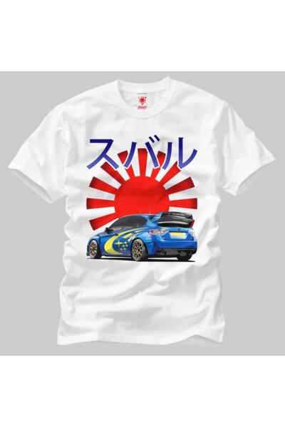 Crazy Subaru Impreza Rally Car Чоловічий футболка