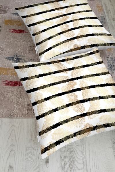 Realhomes Pernă de podea imprimată digital cu design de artă modernă