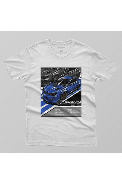 Crazy Ανδρικό μπλουζάκι Subaru