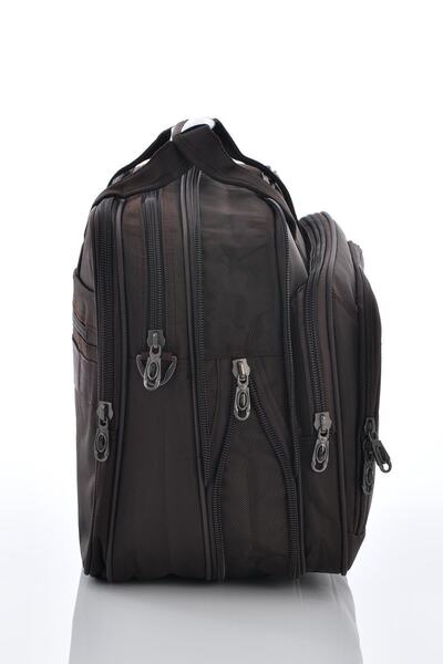 ÇÇS حقيبة ديكور داخلية للكمبيوتر الدفتري باللون البني