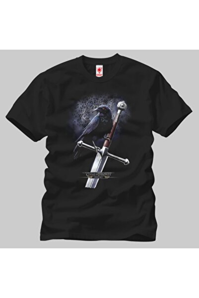 Crazy Гра престолів: Чоловічий футболка з вороном