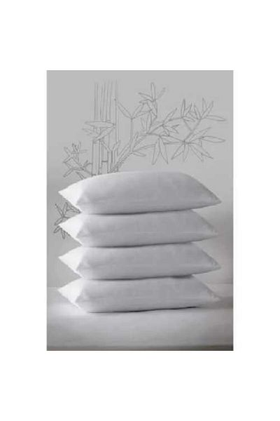 Şahinhome 4 Pieces Zippered 100% Beaded Silicone Pillow 800 grams