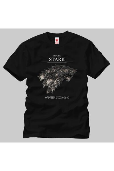 Crazy Game Of Thrones: Winter Is Coming Glass Erkek Tişört