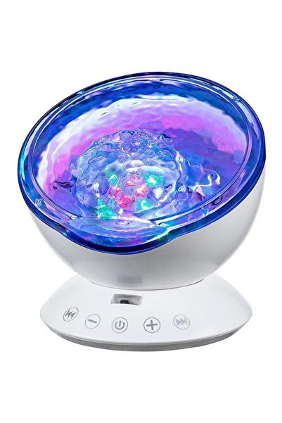 exeo Müzik Çalar Okyanus Dalgası 7 Farklı Led Işıklı Kumandalı