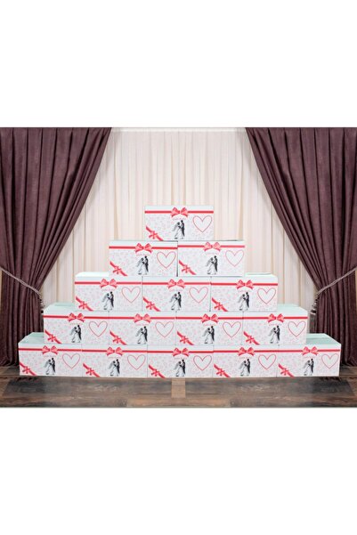 Genel Markalar Gelin Çeyiz Kolisi - 10 Adet Gelin Nikah Düğün Çeyiz Kutusu