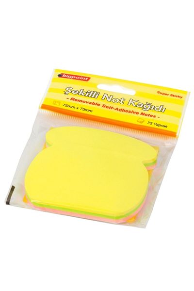 Bigpoint Pack of 12 Phone 75 Sheets Shaped Note Paper