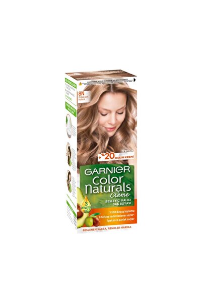 Garnier Color Naturals 8n Açık Kumral
