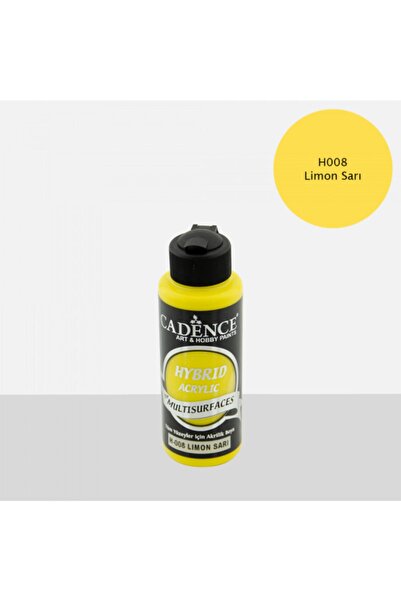 Cadence Boya Cadence Multısurface 120 ml H-008 Limon Sarı Boya