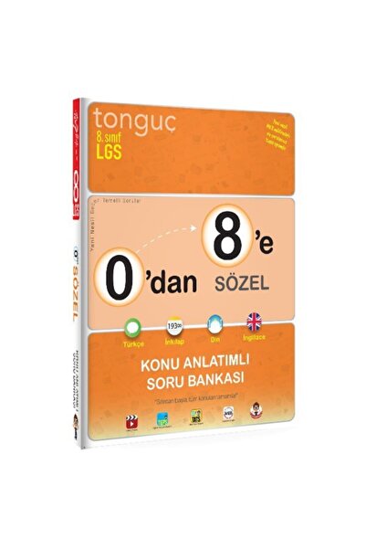 Tonguç Akademi Tonguç 0'dan 8'e Sözel Konu Anlatımlı Soru Bankası