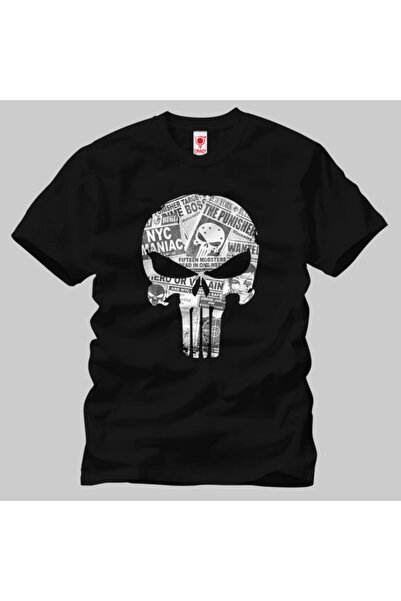 Crazy Muška majica Punisher - Heroj ili Zlikovac