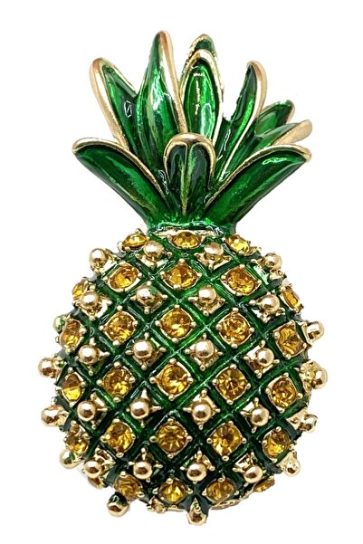 Esra Pamir Ananas Broş