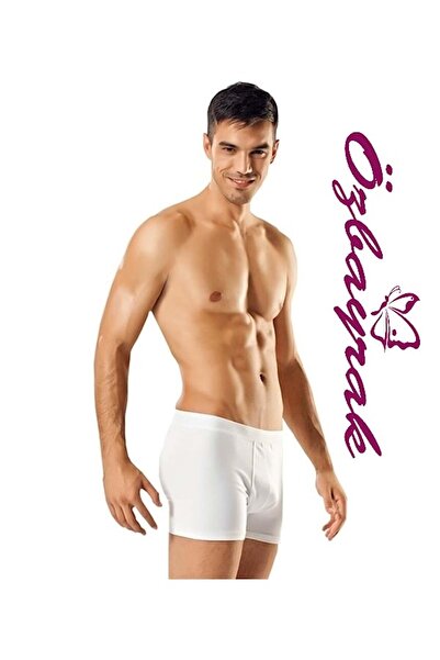 Tutku Erkek Likralı Boxer - Beyaz - 2xl-5