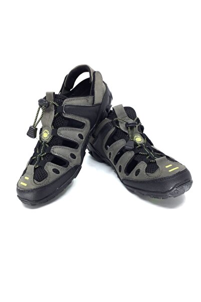 Dockers By Gerli 216504 / 100234565   Άνετα ανδρικά σανδάλια K-grey Velcro