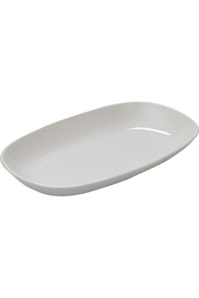 Evren 34cm Thermo Melamine Boat Salad Plate Matar Kitchen
