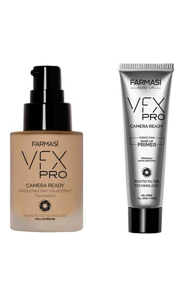 Farmasi كريم أساس Vfx Pro - بيج داكن -03 وقاعدة مكياج Vfx Pro