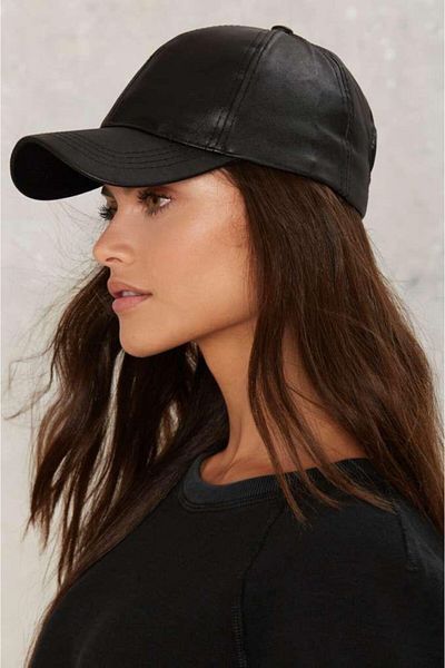 Makro Optik Unisex Genuine Leather Cap Hat