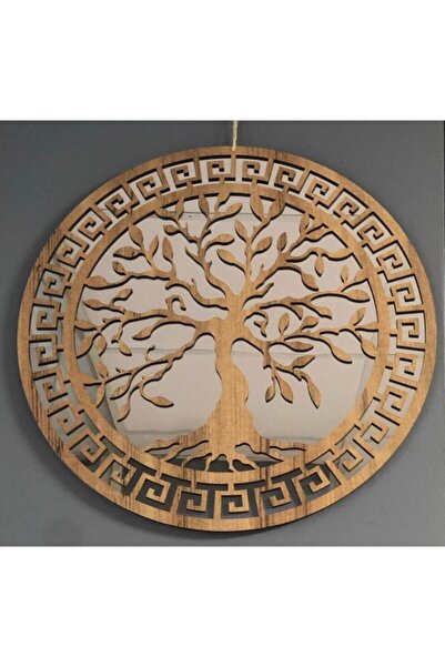 ONCA HEDİYELİK Büyük Boy 40cm Yaşam Ağacı Dekoratif Ayna