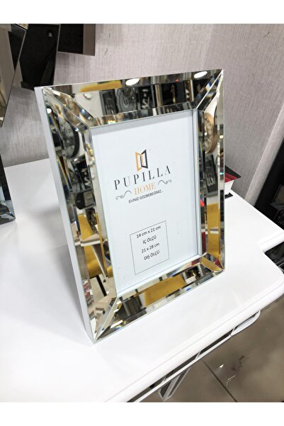 Pupilla Şeffaf Renk Aynalı Resim Çerçevesi