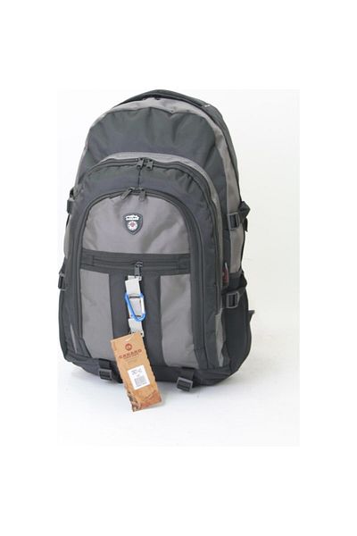 CAKARD 902 Σακίδιο πλάτης Mountaineer Υφασμάτινο Γκρι 70εκ