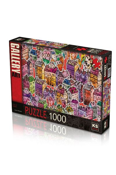 Ks Games Puzzle 1000 Pieces City of Colors